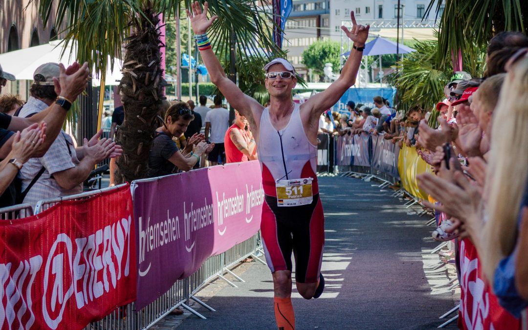 Patrick Groß beim Ironman Frankfurt