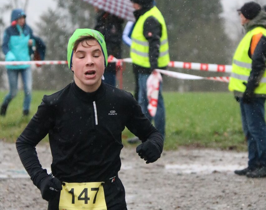 Erfolgreicher Auftakt der TG Tri-Kids beim Crosslauf in Blitzenreute