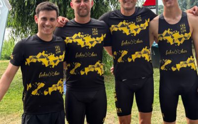 Fahrradbar TG Biberach Triathlon Männer Team mit 2. Platz in der bwtv Liga